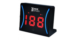 Speed radar Blue sports